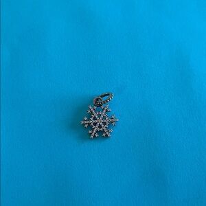 Pandora Elegant Silver Snowflake Charm
